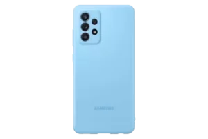 Samsung Galaxy A52 5G Silicone Cover in Blue (EF-PA525TLEGWW)