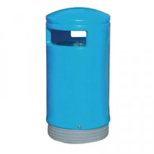 Slingsby Outdoor Hooded Top Bin 75 Litre Blue 321772