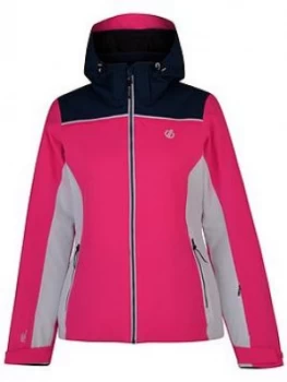 Dare 2b Ski Validate Jacket - Pink, Size 20, Women