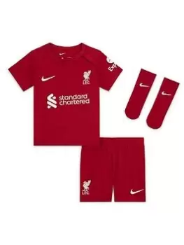 Nike Liverpool Fc Infant 22/23 Home Kit, Red, Size 12-18 Months