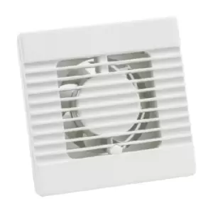 Manrose Intervent 4inch. Extractor Fan Timer Model - White - NVF100T