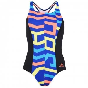 adidas Womens Must Haves Sh3. Ro 4Hula Swimsuit - Blk/Sol Red