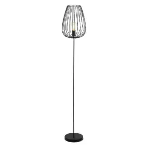 Eglo Rounded Caged Floor Lamp