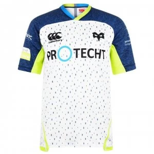 Canterbury Ospreys Away Shirt Mens - White