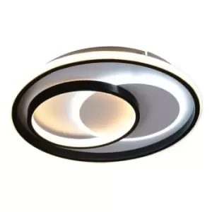 Cristal Vega LED Flush Mount Ceiling Lamp 60W cct Round