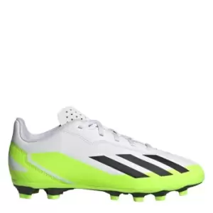 adidas X .4 Junior Firm Ground Football Boots - White