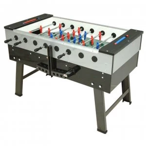 MightyMast San Siro Football Table - Grey