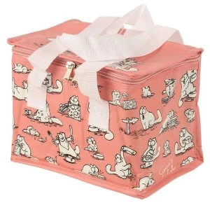 Simons Cat Design Pink Lunch Box Cool Bag