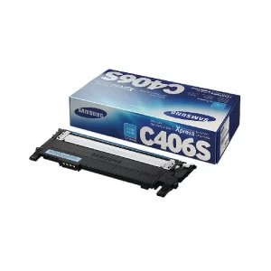 Samsung Toner cartridge C406S CLT C406SELS Cyan 1000 pages