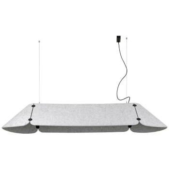 Faro FONOVIA - Integrated LED Straight Bar Pendants Grey, 4000K