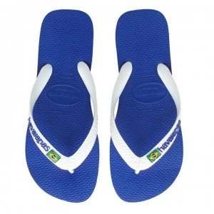 Havaianas Havaianas Brazil Logo Flip Flops - MarineBlue 2711