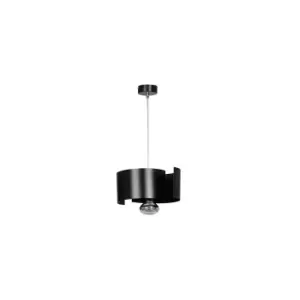 Vixon Black Slim Pendant Ceiling Light 1x E27