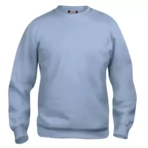 Clique Unisex Adult Basic Round Neck Sweatshirt (L) (Light Blue)