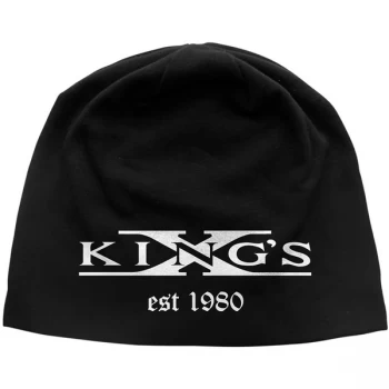 King's X - Faith, Hope, Love Unisex Beanie Hat - Black