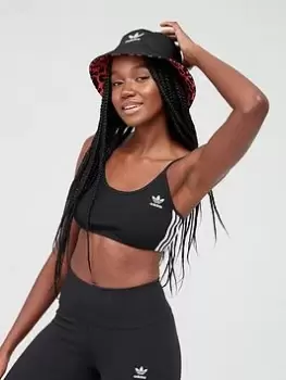 Adidas Originals Bra Top, Black, Female, Sleep - & Underwear, HM2100