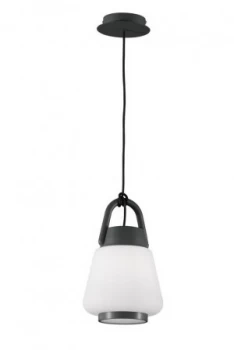 Ceiling Pendant, 1 x E27, IP65, Anthracite