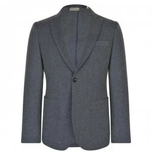 DKNY Pocket Blazer - Smoke Heather