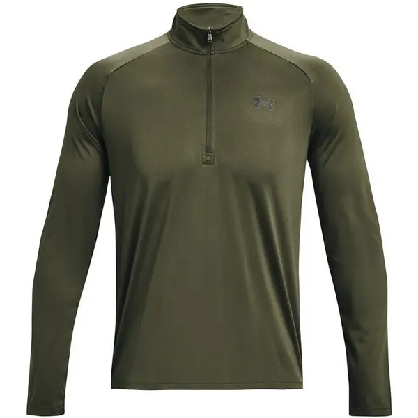 Under Armour Tech Half Zip Top Mens - Green S