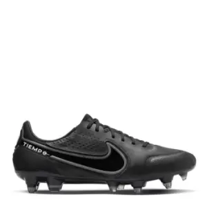 Nike Tiempo Elite SG Football Boots - Black