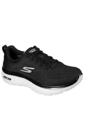 Skechers Go Walk Hyper Burst Space Insight Trainers, Black, Size 4, Women