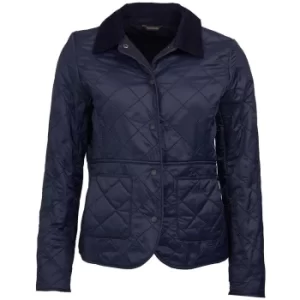 Barbour Womens Deveron Polarquilt Jacket Navy 12