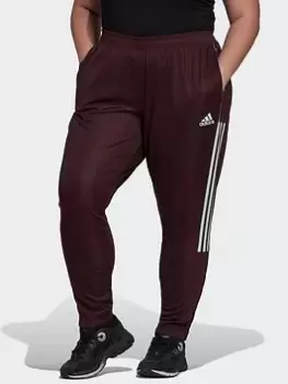 adidas Tiro Tracksuit Bottoms (plus Size), Red, Size 4X, Women