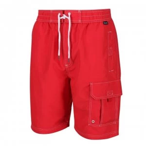 Regatta Hotham III Swim Shorts - True Red