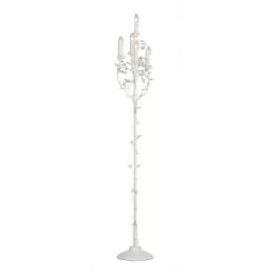 Linea Verdace Chelange 5 Light Multi Arm Floor Lamp White Frosted