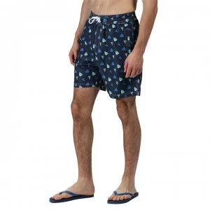 Regatta Hadden II Swim Shorts - Navy Yacht