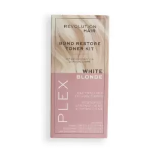 Revolution Haircare Plex Bond Restore Toner Kit White