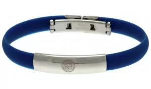 Stainless Steel and Rubber Rangers Bracelet