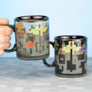 Minecraft XL Heat Change Mug