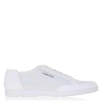 Calvin Klein Micheal Low Top Trainers - White