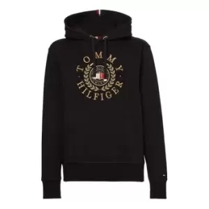 Tommy Hilfiger Icon Graphic Hoodie Mens - Black