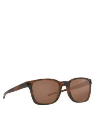 Oakley Oakley Square Tortoise Frame Brown Lens Sunglasses, Tortoise, Men