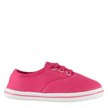 Slazenger Infants Canvas Pumps - Pink