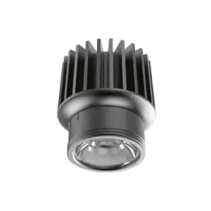 Ideal Lux dynamic 15W LED Recessed Downlight Black, 3000K