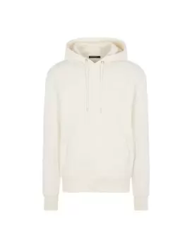 J.Lindeberg Mens Stone Grey Melange Chip Pocket Hoody