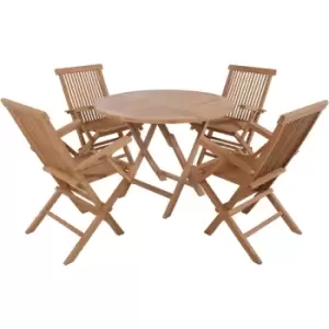 Out&out Original - out & out Leon - Teak Outdoor Dining Set - 4 Seats