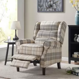 Nairn Wingback Manual Recliner Armchair