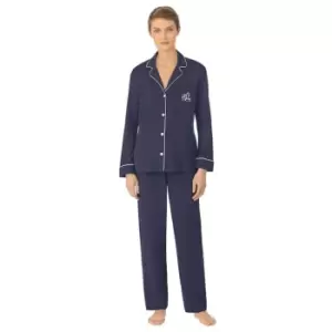 Lauren by Ralph Lauren Class Notch PJ Set - Blue