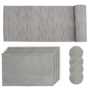 Grey Table Mat Set Pukkr