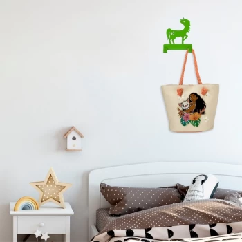 Unicorn - Green Green Metal Wall Hook