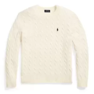 Polo Ralph Lauren Cable Cash Jumper - Cream