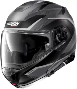 Nolan N100-5 Plus Overland N-Com Helmet, grey, Size L, grey, Size L