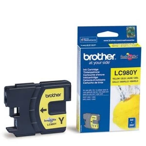 Brother LC980 Yellow Ink Cartridge