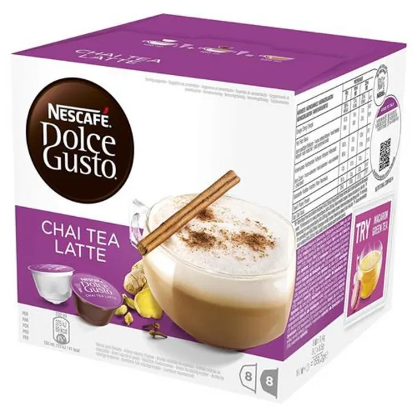 Nescafe Dolce Gusto Chai Tea Latte Coffee 16 Capsules