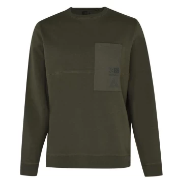 Karrimor Eco Era Crew Sweatshirt Mens - Khaki