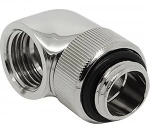 EK-AF Angled 90 Degrees Fitting Adapter - Silver