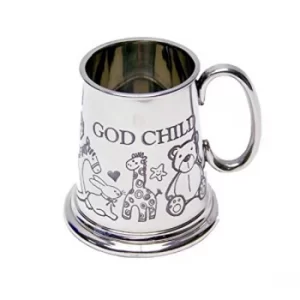 Pewter God Child Mug